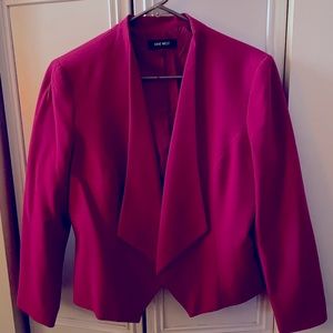Fuchsia Nine West Womens Blazer, Size 6